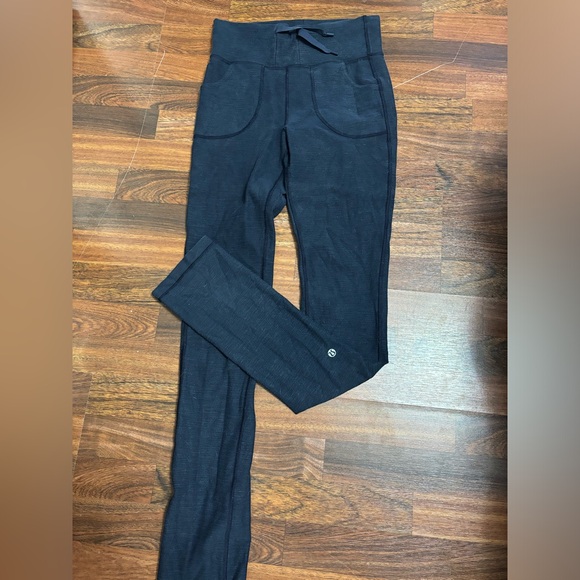 Navy Blue Lululemon Skinny Will Pants - Picture 1 of 3